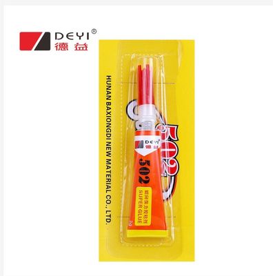 12pcs 3g 502 सुपर गोंद विभिन्न सतहों के लिए औद्योगिक शक्ति चिपकने वाला