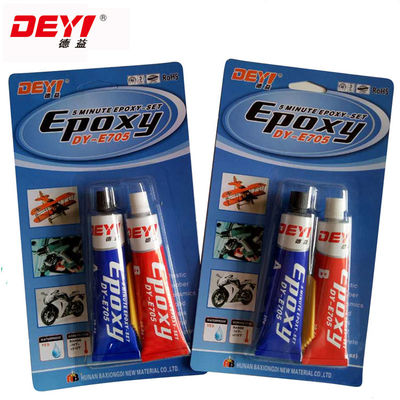 Fast Curing Epoxy AB Glue with 1:1 Mixing Ratio Touch Dry in 5 Minutes and Full Cure in 12 Hours