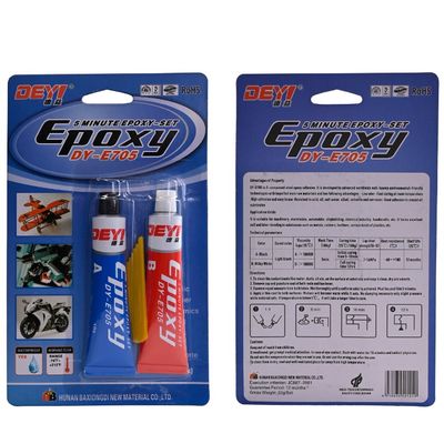 High Impact Resistance Epoxy AB Glue with Oil and Acid Resistant Metal Bonding Adhesive