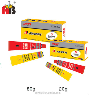 Fast Curing Epoxy AB Glue with 1:1 Mixing Ratio and High Shear Strength ≥20Mpa for Industrial Applications