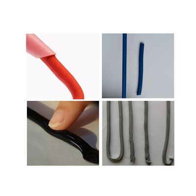 ब्लैक हाई टेंपरेचर रेजिस्टेंस आरटीवी सिलिकॉन सीलेंट गैस्केट मेकर, मल्टी-सरफेस एडहेसन के लिए एसिटॉक्सी न्यूट्रल क्योरिंग के साथ