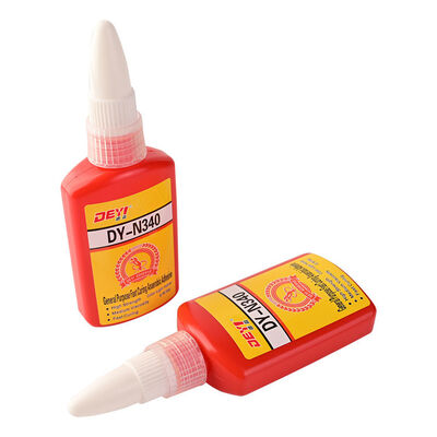DEYI N340 थोक एनाएरोबिक गोंद धागा लॉकर हल्का पीला