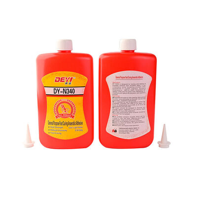 DEYI N340 थोक एनाएरोबिक गोंद धागा लॉकर हल्का पीला