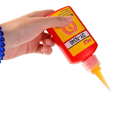 DEYI N340 थोक एनाएरोबिक गोंद धागा लॉकर हल्का पीला