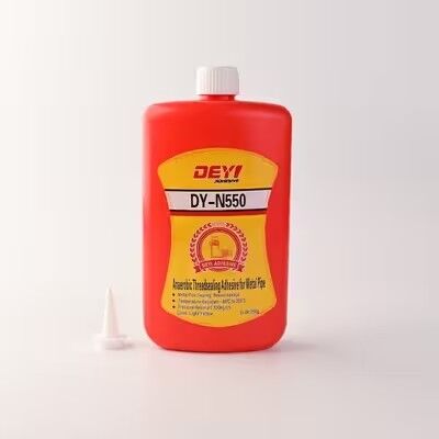DEYI DY-N550 उच्च तापमान और तेल प्रतिरोधी पाइप थ्रेड सीलेंट | अवायवीय गैसकेट प्रतिस्थापन गोंद निर्माता